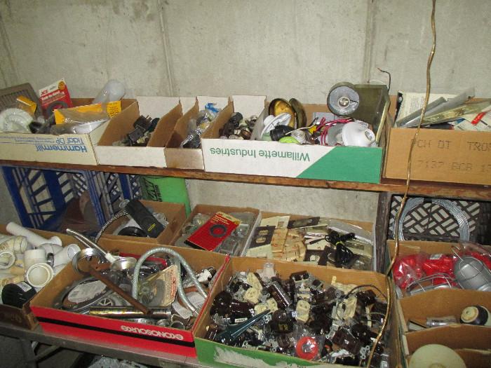 Garage and basement Tools and miscellaneous