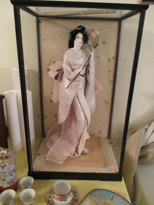 Japanese Doll in case