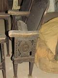 Vintage seats from Carolina Theater - Restore or re-purpose...lots of possibilities
