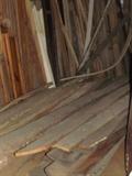 Salvaged antique lumber
