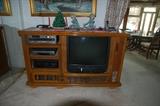 Vintage Entertainment Cabinet