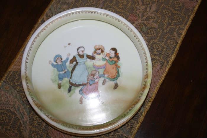 vintage child's plate