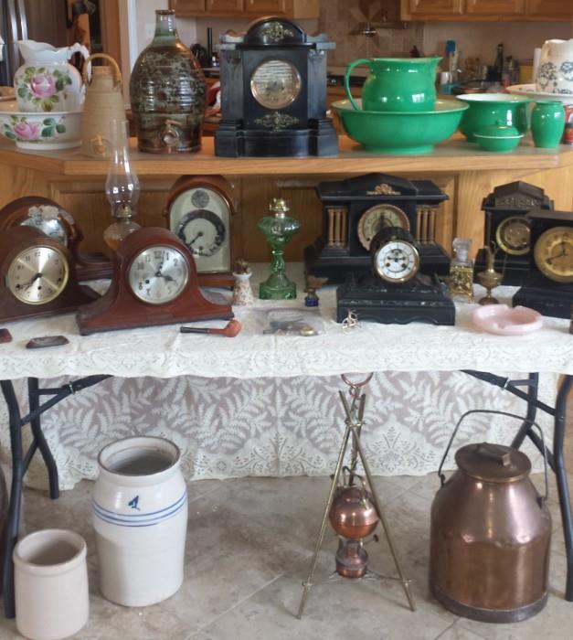 Antique CLOCKS Galore !!!