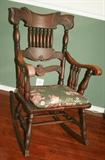 old rocking chair