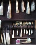 Silver Plate Flatware - 2 sets