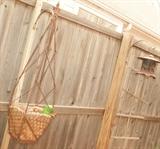 Iron planter & candle lantern