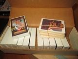 1984 boxed set of baseball cards w/puzzles