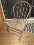 One vintage chair
