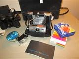 Vintage Polaroid camera