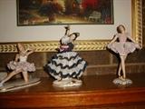 DRESDEN PORCELAIN BALLERINA COLLECTION - GERMANY
