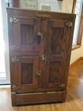 Antique White Mountain Grand Ice Box