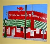 The Crab Cooker Oil on Canvas by Du Pont