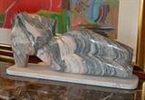 LARGE - Marble Sculpture by Gert Olson