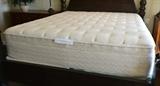 Beautiful King Size Stearns and Foster mattress set