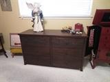 Super cute dresser with a design