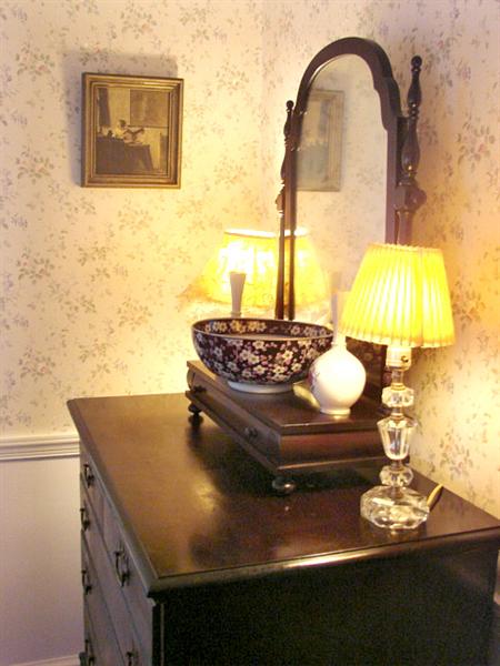 Large Antique Shaving Mirror