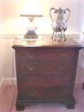 Centennial Block Front American Chest
Antique Hot water Urn
C.1880 Lamp