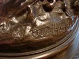 Large Moreau Bronze signature