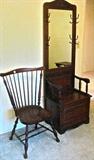 WINSOR CHAIR & HALL TREE