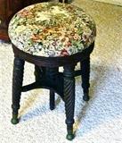 VINTAGE PIANO STOOL