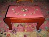 Needlepoint stool