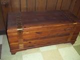 Cedar Chest with Copper Bands