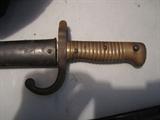 A sword/bayonet engraved "Culle Novembre 1874"