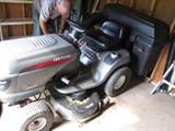 Craftsman LT 2000, 42 inch cut riding lawn mower with a Kohler 17OHV motor and a grass catcher