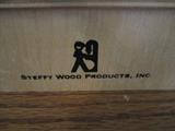 Steffy Wood Products Puppet Stage comes with the Puppets