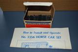 No. 3356, boxed, Operating Horse Car and Corral