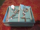 Tiffany & Company Sterling Bow Earrings