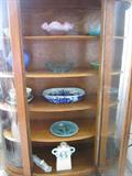 CHINA CABINET IS NOT FOR SALE BUT THE ITEMS INSIDE ARE FOR SALE!