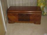 Vintage Waterfall Cedar Chest