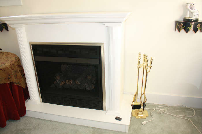 Newer Gas Fireplace (ventless)