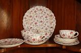 Rose Chintez Dishes 'Johnson Bros.'