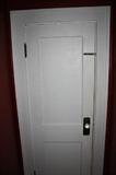 Several Vintage doors with GLASS KNOBS