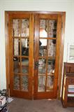 VINTAGE....ORGINAL Finish FRENCH DOORS