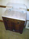 Vintage Marble top Wash Stand
