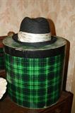 Hat box with 2 original hats