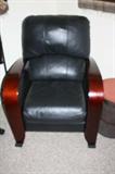Black Leather Recliner