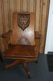 Notre Dame ...Handcraved Office Chair