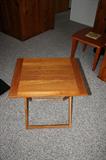 2 TEAK WOOD folding Tables