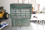 pimitive carperter trunk with drawers