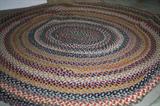 ROUND HANDMADE BRAIDED RUG