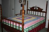 VINTAGE 4 POSTER BED