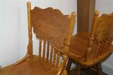PRESS BACK BAR STOOLS