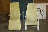 MID CENTURY LAWN CHAIRS