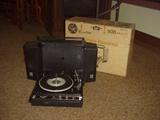 VINTAGE....mint 1960'S RECORD PLAYER IN BOX