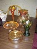 SOME of the VINTAGE Carnival Glass