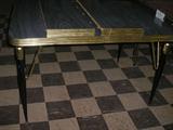 Dinette table with 2 leaves and 6 chairs